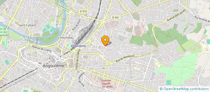 localisation de l'entreprise MONSIEUR MOHAMED TOURE à ANGOULEME