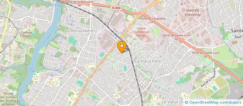 localisation de l'entreprise MONSIEUR MOHAMED TOURE à NANTES