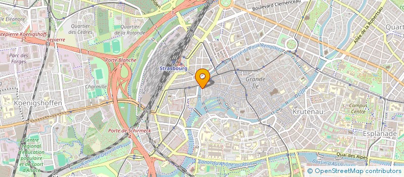 localisation de l'entreprise MONSIEUR MOHAMED TOURE  STRASBOURG
