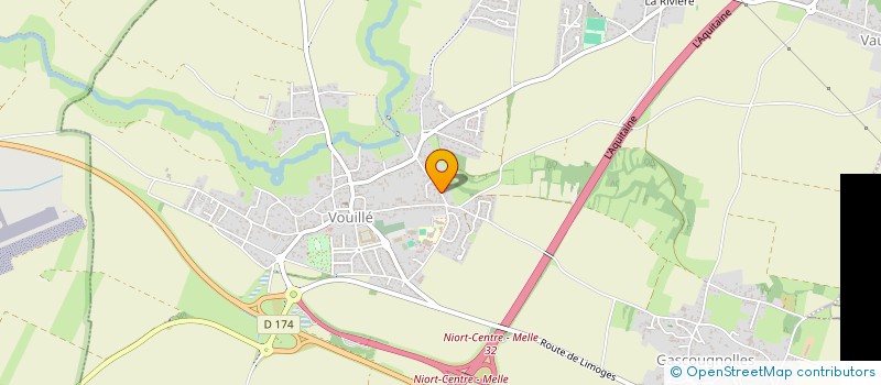 localisation de l'entreprise MONSIEUR MOHAMED TOURE  VOUILLE