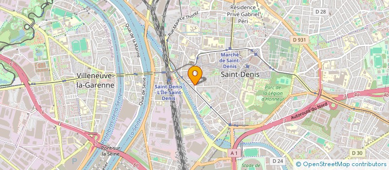 localisation de l'entreprise MONSIEUR MOHAMED TOURI MESBAH à SAINT-DENIS