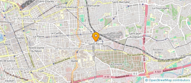 localisation de l'entreprise MONSIEUR MOHAMED TOURKI à MARSEILLE