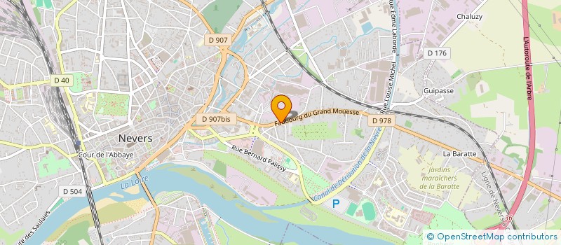 localisation de l'entreprise MONSIEUR MOHAMED TRABELSI  NEVERS