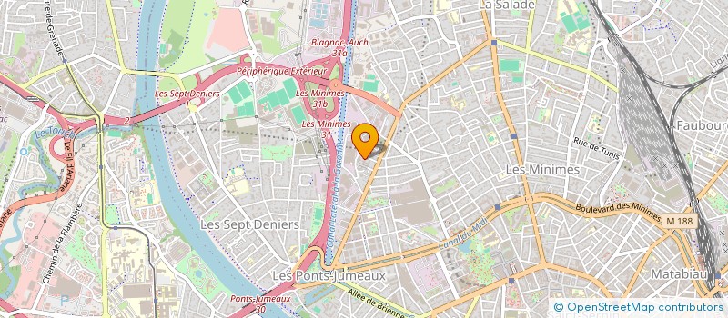 localisation de l'entreprise MONSIEUR MOHAMED TRABELSI à TOULOUSE