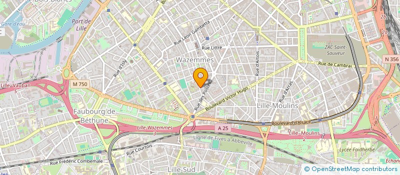 localisation de l'entreprise MONSIEUR MOHAMED TRAORE à LILLE