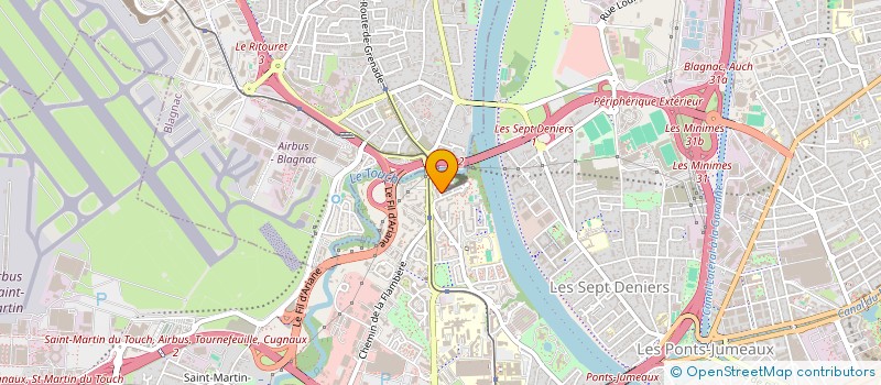 localisation de l'entreprise MONSIEUR MOHAMED TRAORE à TOULOUSE