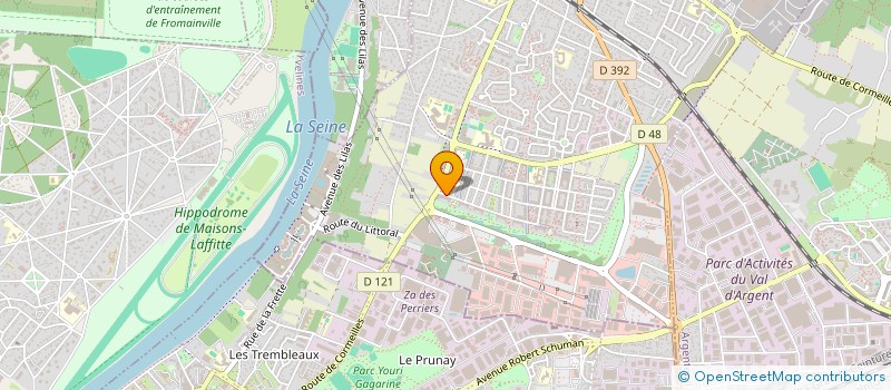 localisation de l'entreprise MONSIEUR MOHAMED TRAORE  CORMEILLES-EN-PARISIS