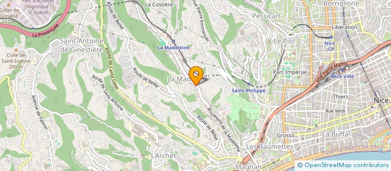 localisation de l'entreprise MONSIEUR MOHAMED TRIKI à NICE