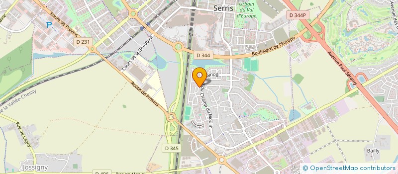 localisation de l'entreprise MONSIEUR MOHAMED TSALAMLAL  SERRIS