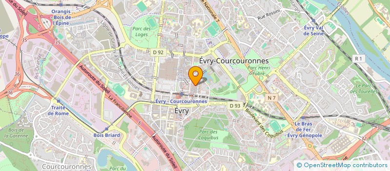 localisation de l'entreprise MONSIEUR MOHAMED TURKI  EVRY-COURCOURONNES