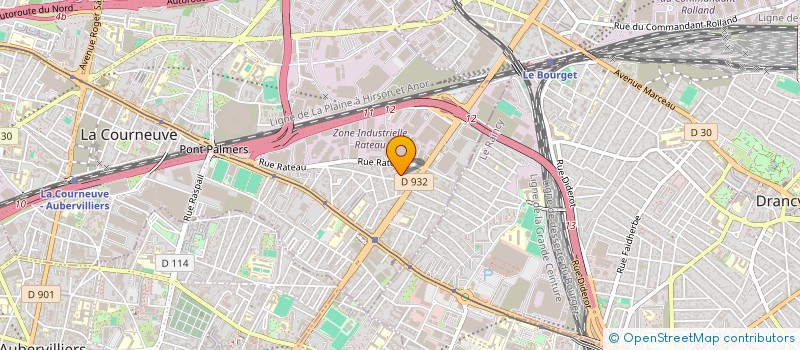 localisation de l'entreprise MONSIEUR MOHAMED UMAR KATHTHA à LA COURNEUVE