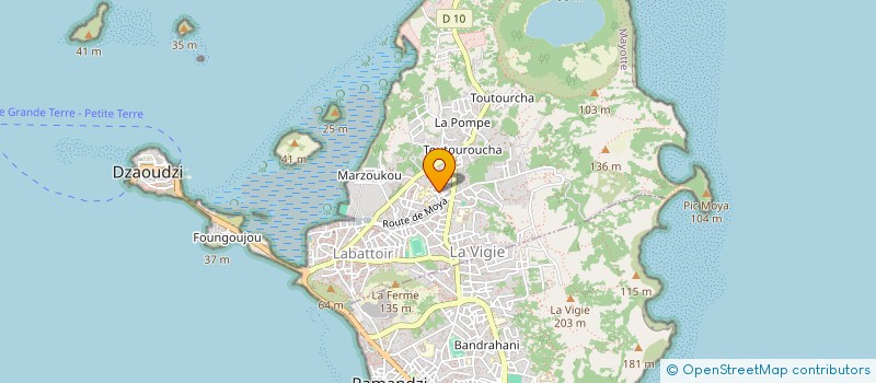 localisation de l'entreprise MONSIEUR MOHAMED VELNA à DZAOUDZI