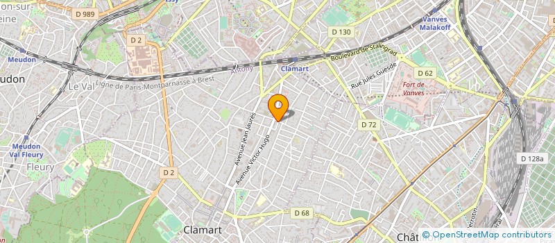 localisation de l'entreprise MONSIEUR MOHAMED WAHBI à CLAMART