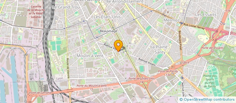 localisation de l'entreprise MONSIEUR MOHAMED-WAHID BOUKHARI  VENISSIEUX