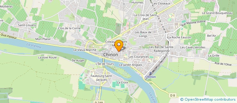 localisation de l'entreprise MONSIEUR MOHAMED WAJDI CHALWATI  CHINON