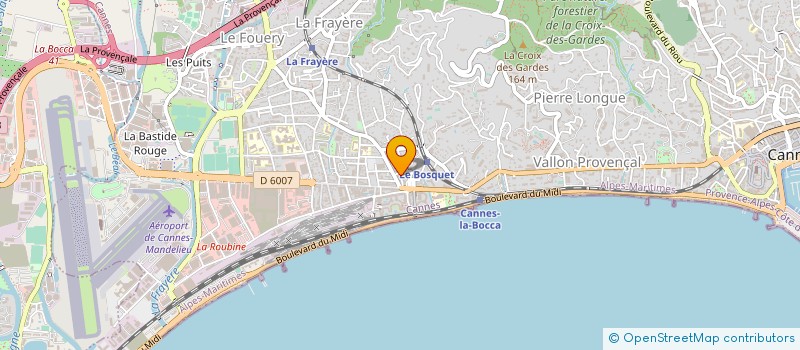 localisation de l'entreprise MONSIEUR MOHAMED WALID BACCOUCHE à CANNES