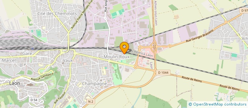 localisation de l'entreprise MONSIEUR MOHAMED WAZAD à LAON