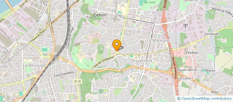 localisation de l'entreprise MONSIEUR MOHAMED YAACOUB  CENON