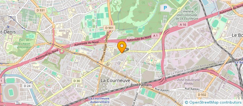 localisation de l'entreprise MONSIEUR MOHAMED-YACINE MOKHTARI à LA COURNEUVE