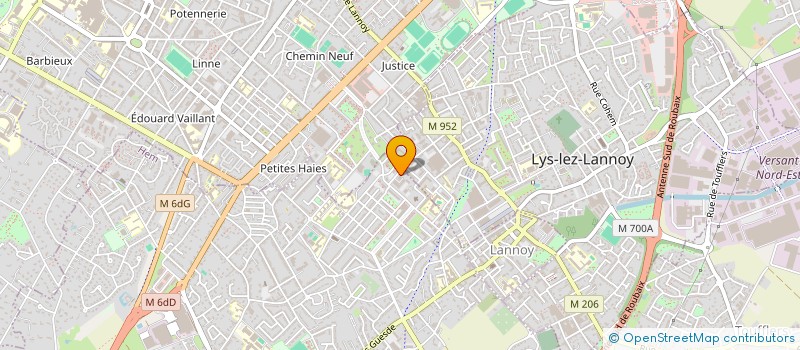 localisation de l'entreprise MONSIEUR MOHAMED-YACINE MOUSSI  HEM