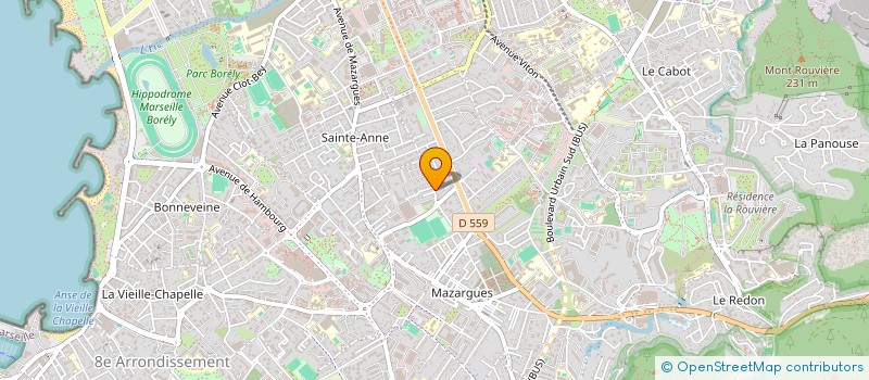 localisation de l'entreprise MONSIEUR MOHAMED YACOUB à MARSEILLE