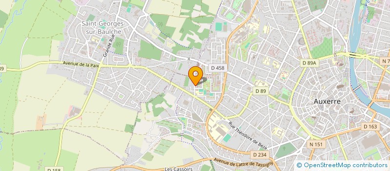 localisation de l'entreprise MONSIEUR MOHAMED YACOUB ADAM à AUXERRE