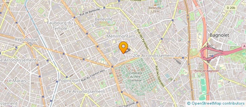 localisation de l'entreprise MONSIEUR MOHAMED YACOUBI  PARIS