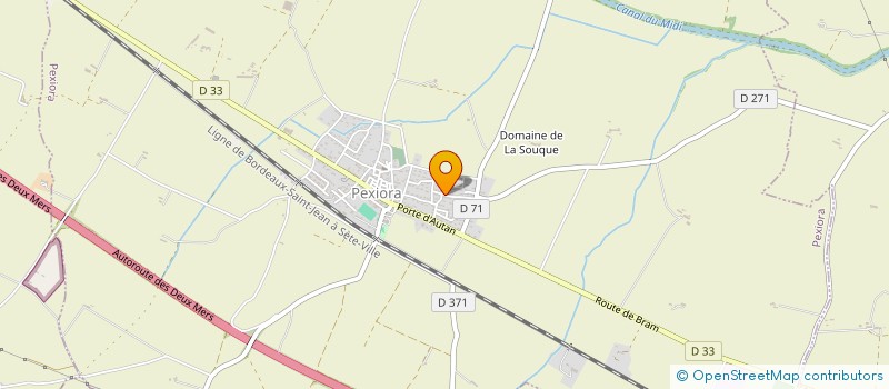 localisation de l'entreprise MONSIEUR MOHAMED YADINI  PEXIORA