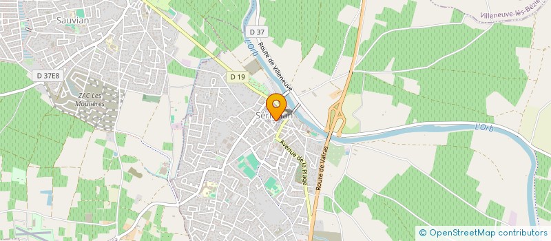 localisation de l'entreprise MONSIEUR MOHAMED YAGOUBI  SERIGNAN