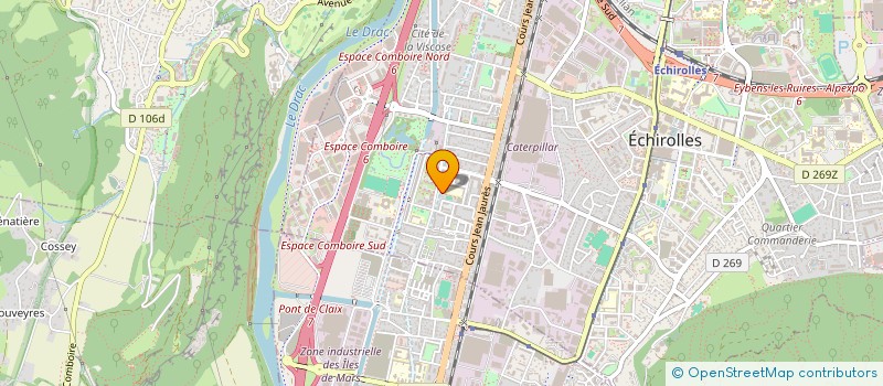 localisation de l'entreprise MONSIEUR MOHAMED YAHI  ECHIROLLES