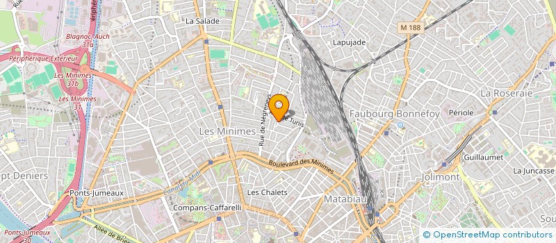 localisation de l'entreprise MONSIEUR MOHAMED YAHIAOUI à TOULOUSE
