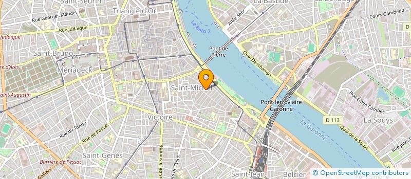 localisation de l'entreprise MONSIEUR MOHAMED YAHYA BOUSSOULA  BORDEAUX