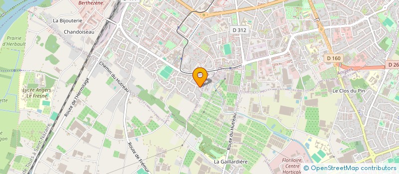 localisation de l'entreprise MONSIEUR MOHAMED YAHYA ISMAEL à ANGERS