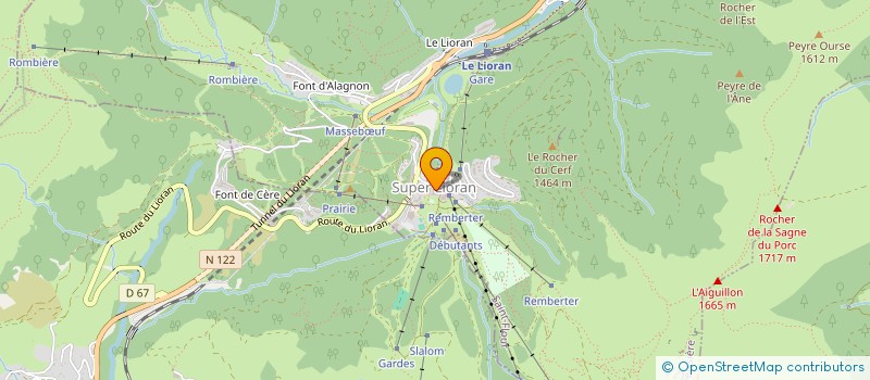 localisation de l'entreprise MONSIEUR MOHAMED YAHYAOUI à LAVEISSIERE