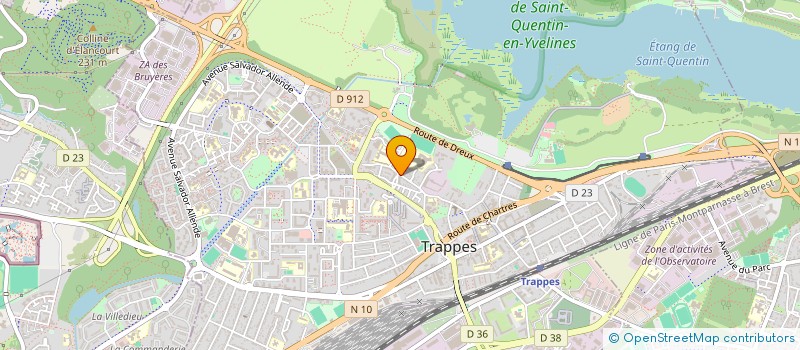 localisation de l'entreprise MONSIEUR MOHAMED YAJJOU  TRAPPES