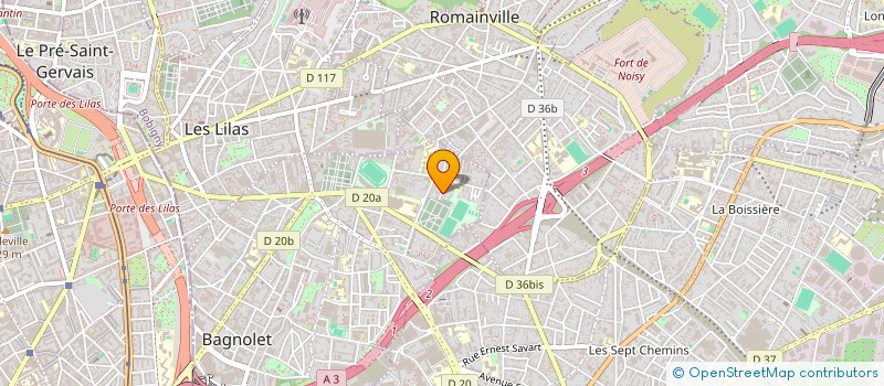 localisation de l'entreprise MONSIEUR MOHAMED YAKINE à BAGNOLET