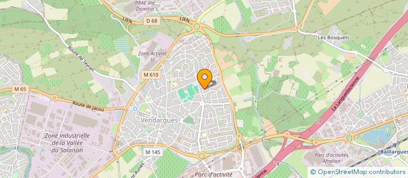 localisation de l'entreprise MONSIEUR MOHAMED YAKOUBI à VENDARGUES