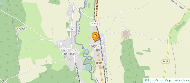 localisation de l'entreprise MONSIEUR MOHAMED YAKOUN  ERAGNY-SUR-EPTE