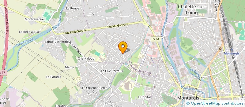 localisation de l'entreprise MONSIEUR MOHAMED YAMNA à CHALETTE-SUR-LOING