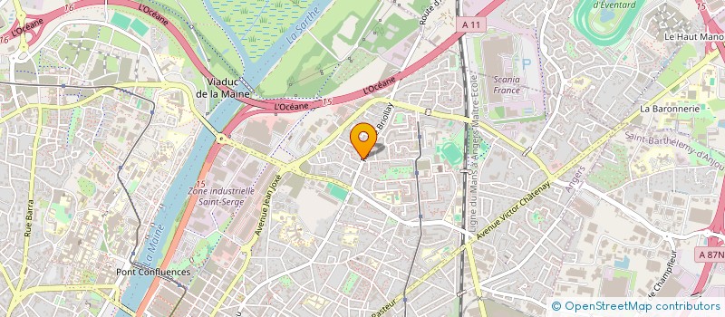 localisation de l'entreprise MONSIEUR MOHAMED YASIN OSMAN à ANGERS