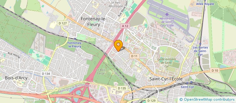 localisation de l'entreprise MONSIEUR MOHAMED-YASSER SHAIK  SAINT-CYR-L'ECOLE