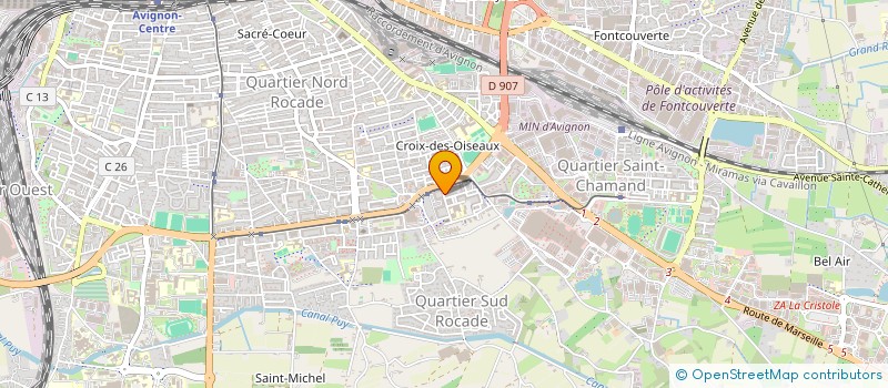 localisation de l'entreprise MONSIEUR MOHAMED YASSIN  AVIGNON