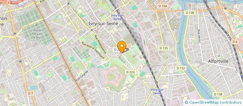 localisation de l'entreprise MONSIEUR MOHAMED-YASSIN MOHANDIZ  IVRY-SUR-SEINE