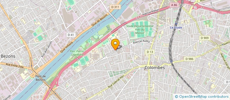 localisation de l'entreprise MONSIEUR MOHAMED YASSINE ELLAKKAH à COLOMBES