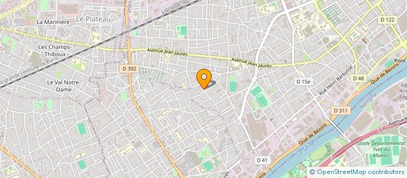 localisation de l'entreprise MONSIEUR MOHAMED YASSINE ZERGUIT  ARGENTEUIL