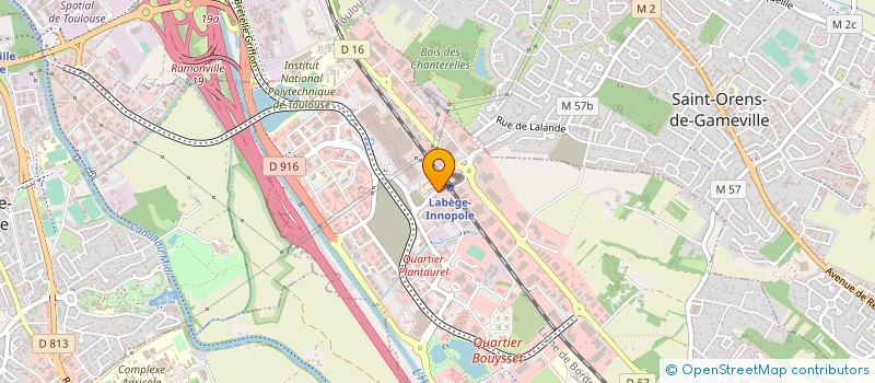 localisation de l'entreprise MONSIEUR MOHAMED YASSIR SEDRATY  LABEGE