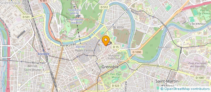 localisation de l'entreprise MONSIEUR MOHAMED YAWA MARA à GRENOBLE