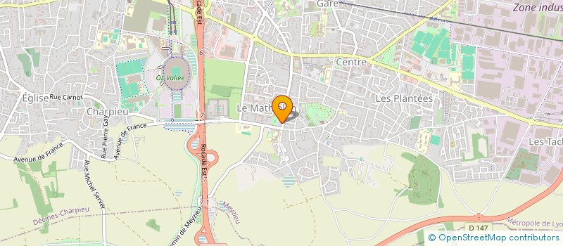 localisation de l'entreprise MONSIEUR MOHAMED YELLOULE  MEYZIEU