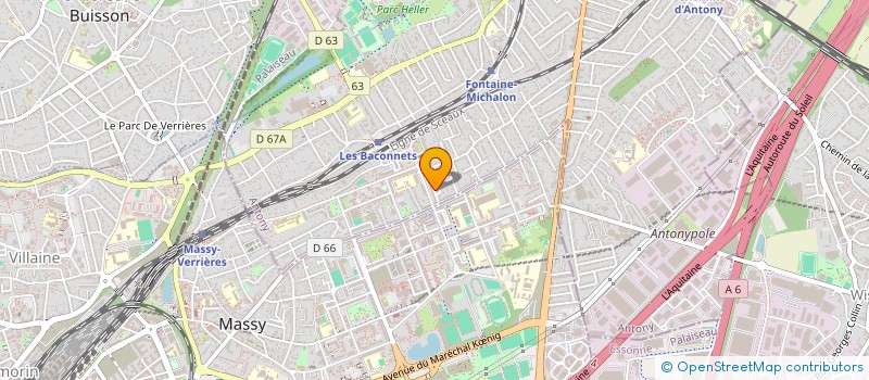 localisation de l'entreprise MONSIEUR MOHAMED YOUBI IDRISSI à ANTONY