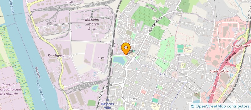 localisation de l'entreprise MONSIEUR MOHAMED YOUCEF KHODJA  BASSENS